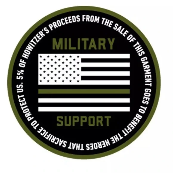 Howitzer Style Men's Hat WE THE PEOPLE HAT Military Grunt Charcoal - Picture 4 of 5